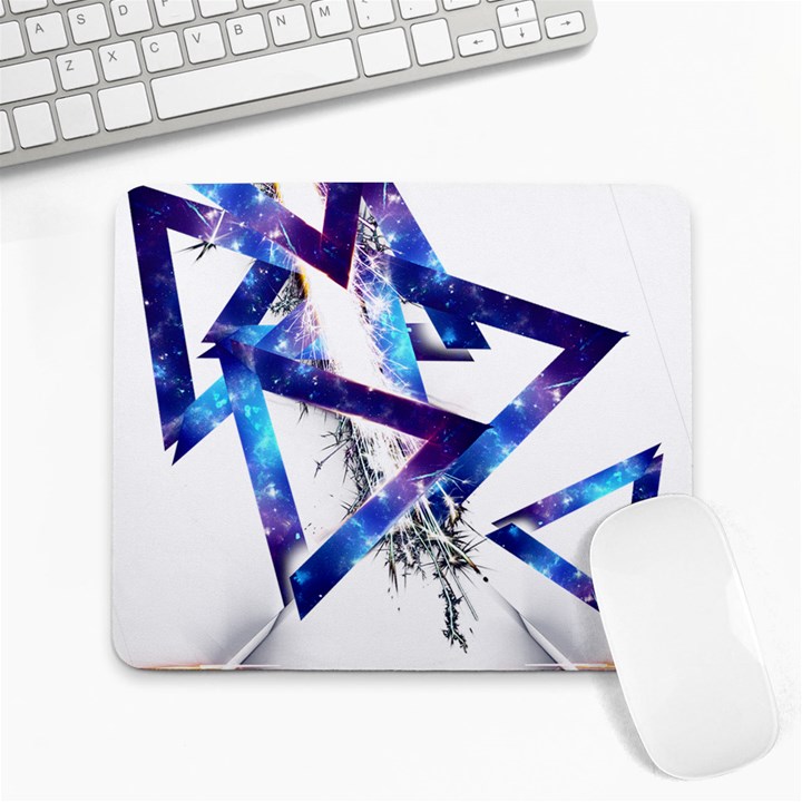 Metal Triangle Large Mousepads