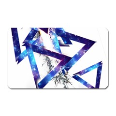 Metal Triangle Magnet (rectangular) by Mariart