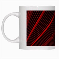 Line Geometric Red Object Tinker White Mugs by Mariart