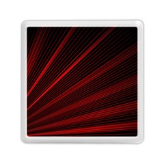 Line Geometric Red Object Tinker Memory Card Reader (square) by Mariart