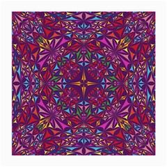 Kaleidoscope Triangle Pattern Medium Glasses Cloth by Mariart