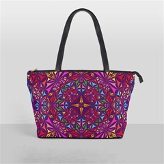 Kaleidoscope Triangle Pattern Classic Shoulder Handbag by Mariart