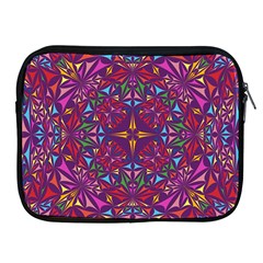 Kaleidoscope Triangle Pattern Apple Ipad 2/3/4 Zipper Cases by Mariart