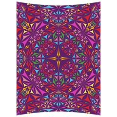 Kaleidoscope Triangle Pattern Back Support Cushion by Mariart