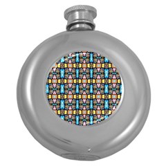 Ml 24 Round Hip Flask (5 Oz) by ArtworkByPatrick