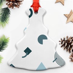 Shape Vector Triangle Ornament (christmas Tree)  by Mariart