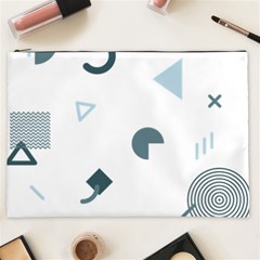 Shape Vector Triangle Cosmetic Bag (xxl) by Mariart