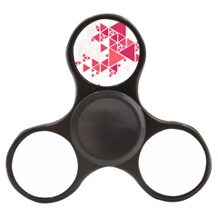 Red Triangle Pattern Finger Spinner by Mariart