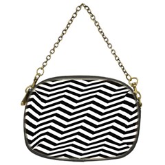 Zigzag Chevron Chain Purse (one Side) by Mariart