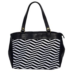 Zigzag Chevron Oversize Office Handbag by Mariart