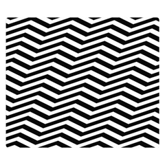 Zigzag Chevron Double Sided Flano Blanket (small)  by Mariart