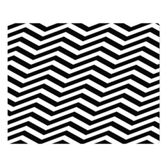 Zigzag Chevron Double Sided Flano Blanket (large)  by Mariart