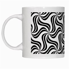 Soft Pattern Repeat White Mugs by Mariart