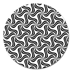 Soft Pattern Repeat Magnet 5  (round) by Mariart