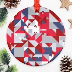 Technology Triangle Ornament (Round)