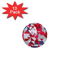 Technology Triangle 1  Mini Buttons (10 pack) 