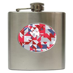 Technology Triangle Hip Flask (6 Oz) by Mariart