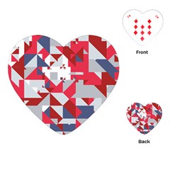 Technology Triangle Playing Cards (heart) by Mariart