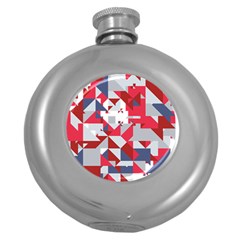 Technology Triangle Round Hip Flask (5 Oz) by Mariart