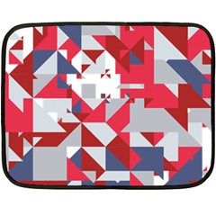 Technology Triangle Double Sided Fleece Blanket (Mini) 