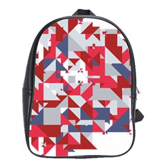 Technology Triangle School Bag (large) by Mariart