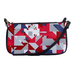 Technology Triangle Shoulder Clutch Bag