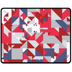 Technology Triangle Double Sided Fleece Blanket (Medium) 