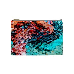 Dragon Scales Cosmetic Bag (medium) by WensdaiAmbrose