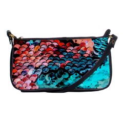 Dragon Scales Shoulder Clutch Bag by WensdaiAmbrose