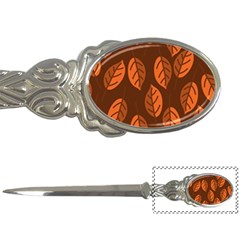 Pattern Leaf Plant Letter Opener by Mariart