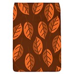 Pattern Leaf Plant Removable Flap Cover (L) Front