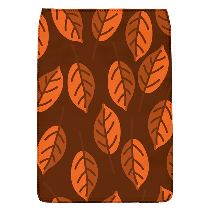 Pattern Leaf Plant Removable Flap Cover (L)