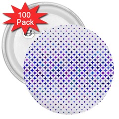 Star Curved Background Geometric 3  Buttons (100 Pack)  by Mariart