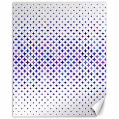 Star Curved Background Geometric Canvas 11  X 14  by Mariart