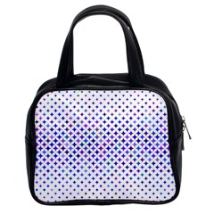 Star Curved Background Geometric Classic Handbag (two Sides) by Mariart