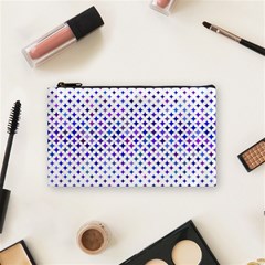 Star Curved Background Geometric Cosmetic Bag (small) by Mariart