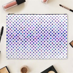 Star Curved Background Geometric Cosmetic Bag (xl) by Mariart