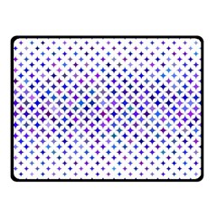 Star Curved Background Geometric Fleece Blanket (small) by Mariart