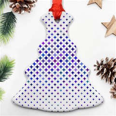 Star Curved Background Geometric Ornament (christmas Tree)  by Mariart