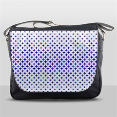 Star Curved Background Geometric Messenger Bag by Mariart