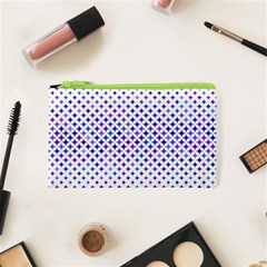 Star Curved Background Geometric Cosmetic Bag (xs) by Mariart