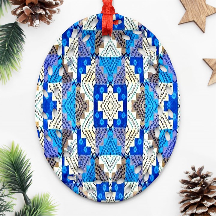 Ml 27 Oval Filigree Ornament (Two Sides)