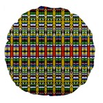 Ml 35 Large 18  Premium Flano Round Cushions Back