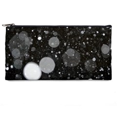 Splatter - Grayscale Pencil Cases by WensdaiAmbrose