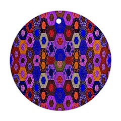 Ml 3-8 Round Ornament (two Sides) by ArtworkByPatrick