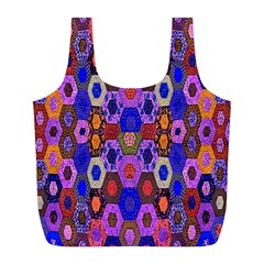 Ml 3-8 Full Print Recycle Bag (l) by ArtworkByPatrick