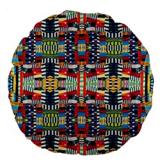 Ml 4-2 Large 18  Premium Flano Round Cushions by ArtworkByPatrick