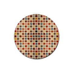 Ml-4-2 Rubber Round Coaster (4 Pack)  by ArtworkByPatrick