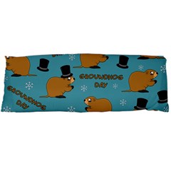 Groundhog day pattern Body Pillow Case Dakimakura (Two Sides)