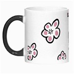 Plum Seamless Flower Morph Mugs Left